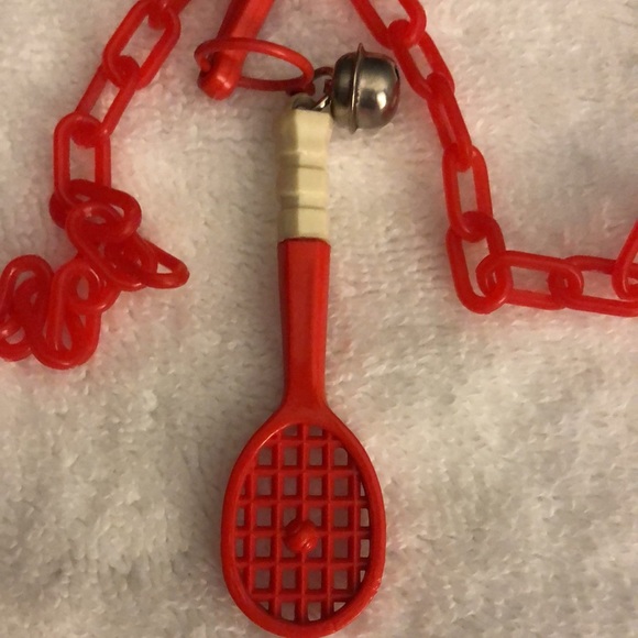 Vintage Bell Clip Charm Tennis - Picture 2 of 3